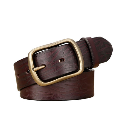 Vintage Leather Dress Belt