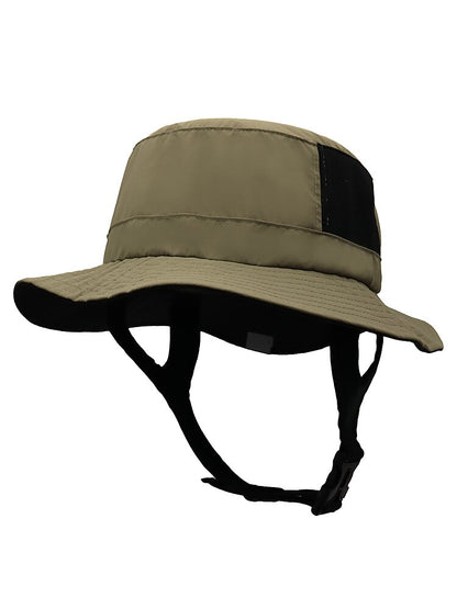 UPF50+ Waterproof Bucket Hat w/ Chin Strap