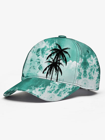 Tropical Palm Tree Baseball Cap