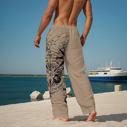 Hawaiian Retro Trousers 3D Print Pants