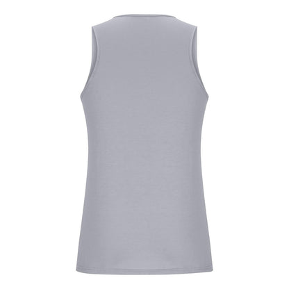 Coconut Tree V-Neck Tank Top