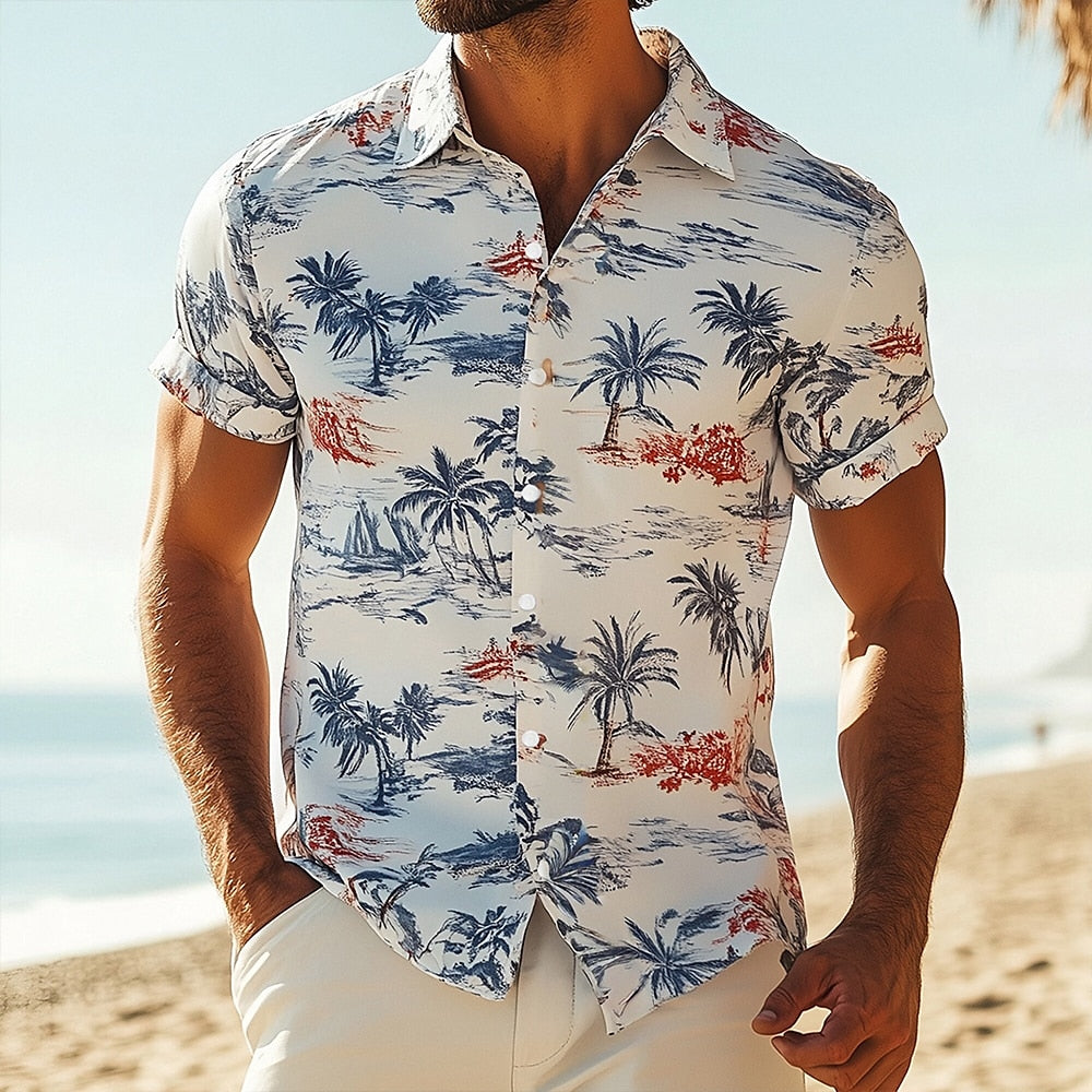 Vintage Floral Resort Shirt