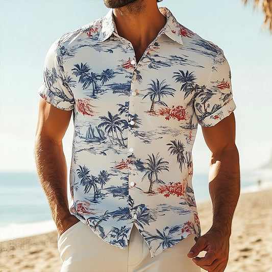 Vintage Floral Resort Shirt