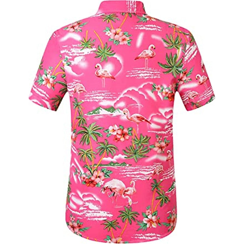 Floral Flamingo Shirt