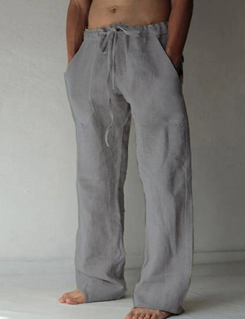 Baggy Drawstring Beach Pants