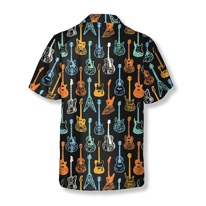 Guitar Summer Hawaiian Shirt