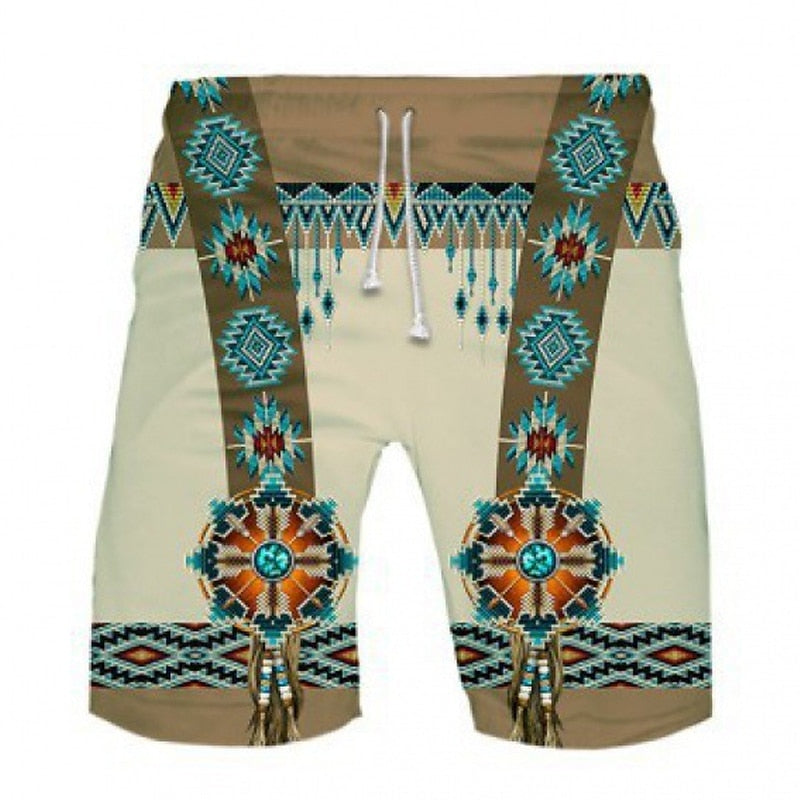 Indian Culture Swimming Trunks Board Shorts