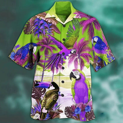 Graphic Aloha Hawaiian Shirt