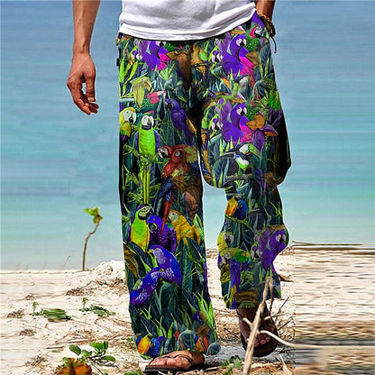 Pantalones con diseños artísticos en 3D