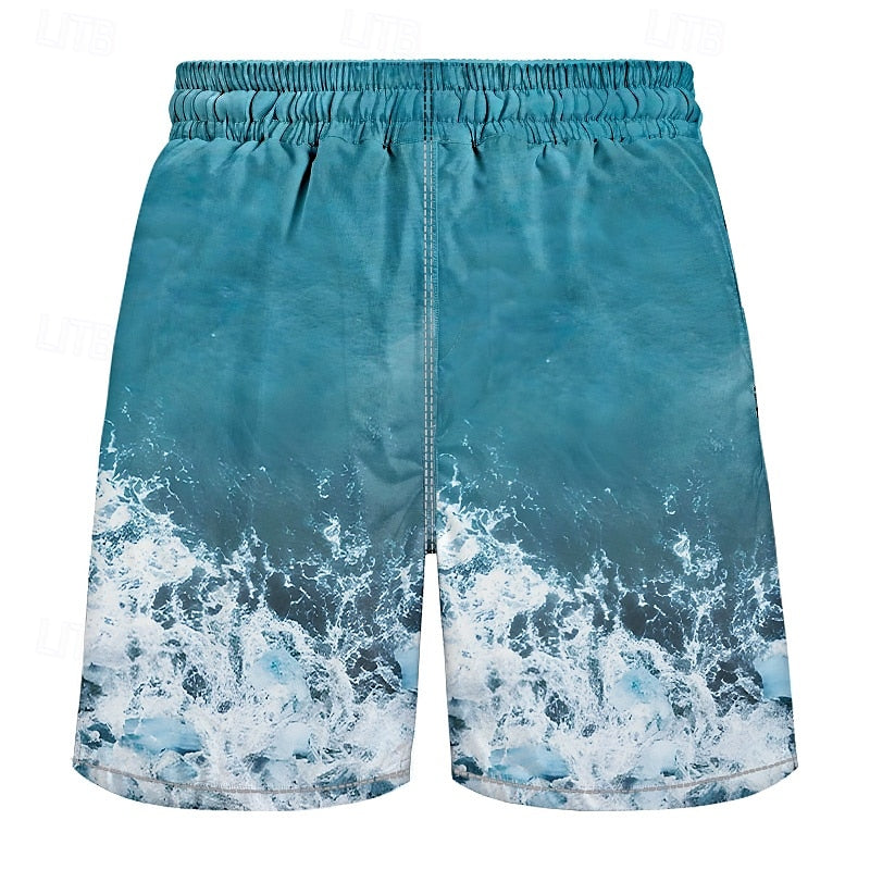 Coconut Tree Board Swim Shorts