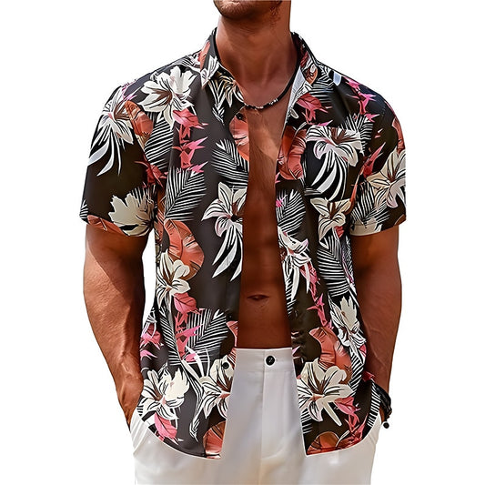 Floral Tropical Flowers Casual Shirt