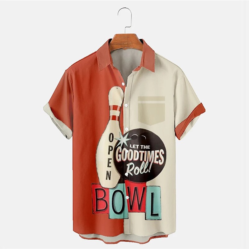 Sports Fashion Bowling Ball Shirt