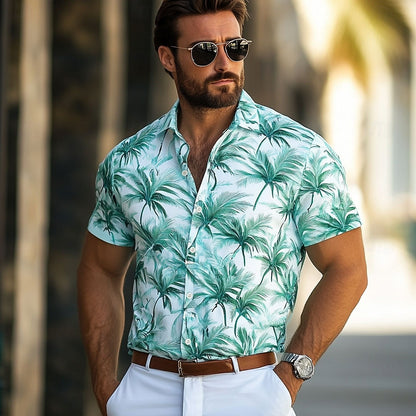 Coconut Tree Hawaiian Shirt