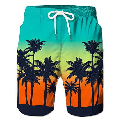 Hawaiian Swimming Trunks Board Shorts