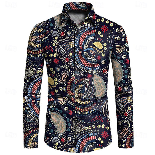 Floral Vintage Colorful Shirt