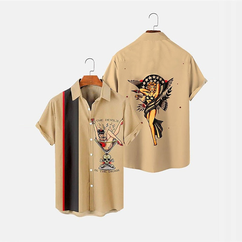 Cocktail Hula Girls Shirt