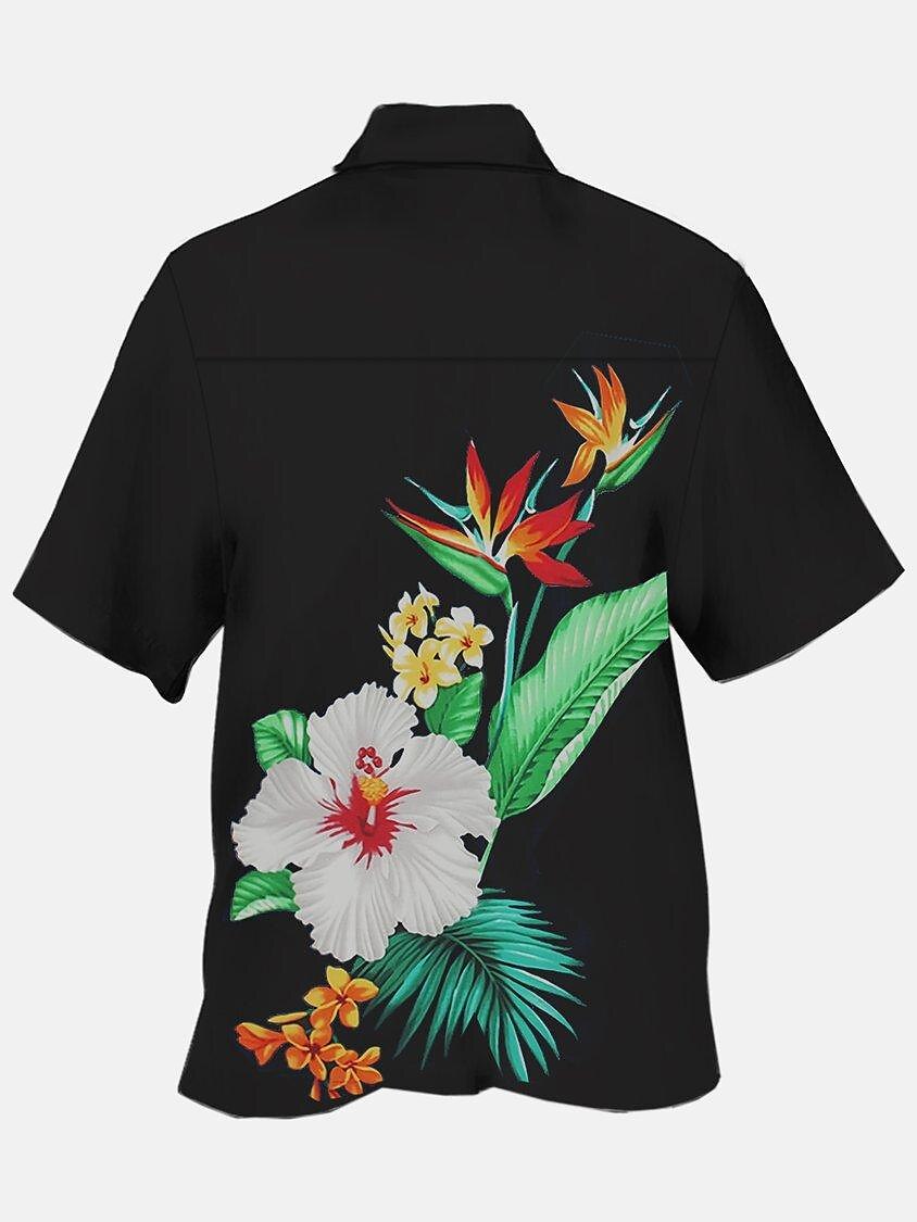 Boho Graphic Floral Shirt