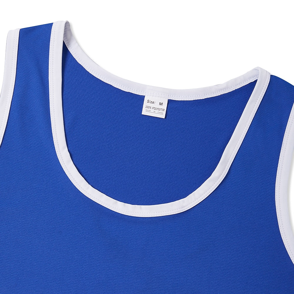 Sleeveless Tank Top Crew Neck