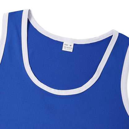 Sleeveless Tank Top Crew Neck