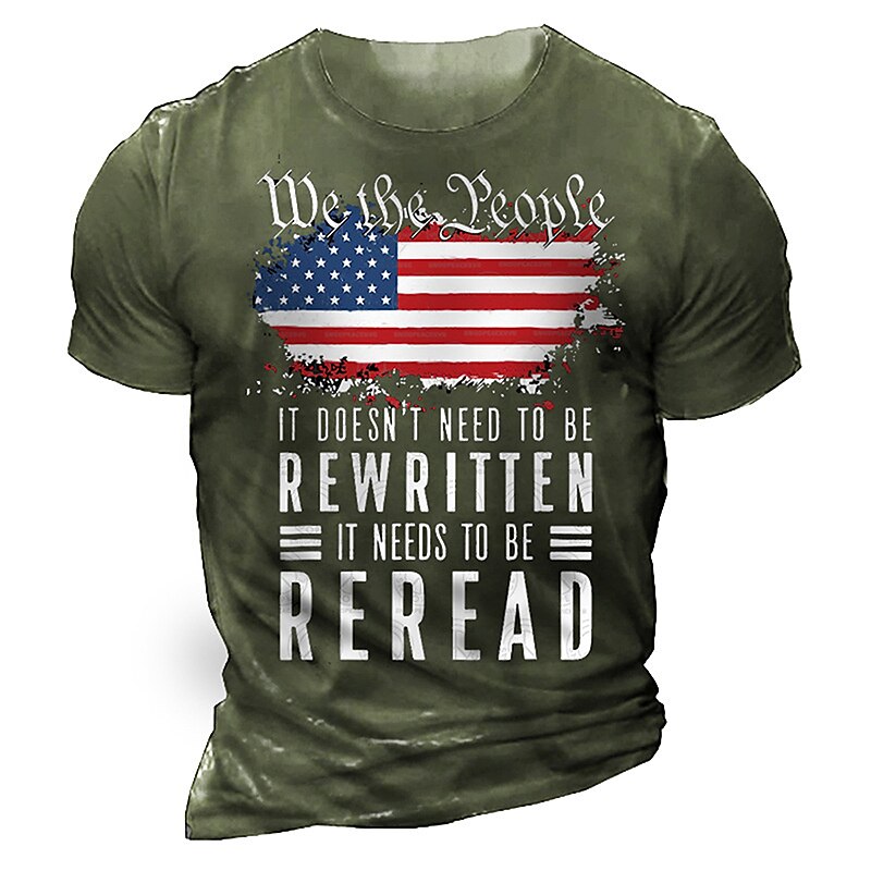 Distressed Patriotic Flag T-Shirt