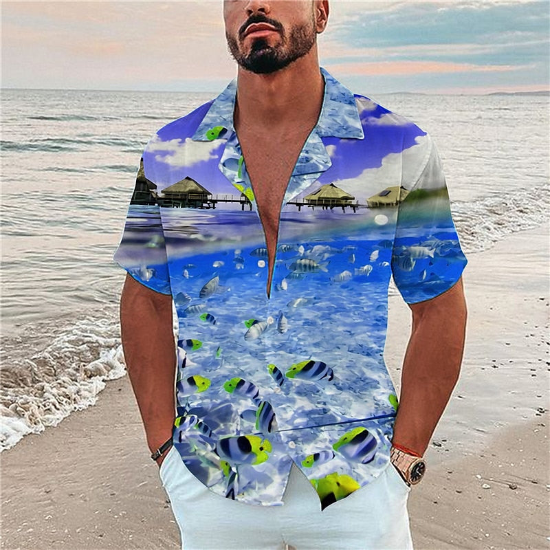 Scenery Seascape Hawaiian Shirt