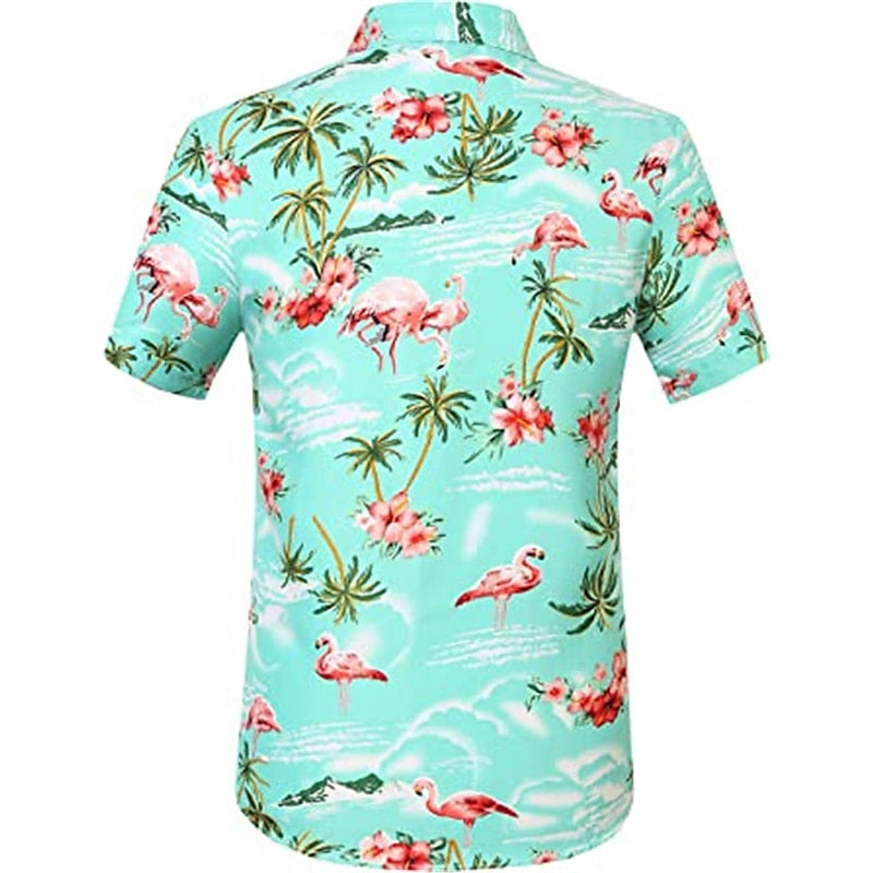 Floral Flamingo Shirt