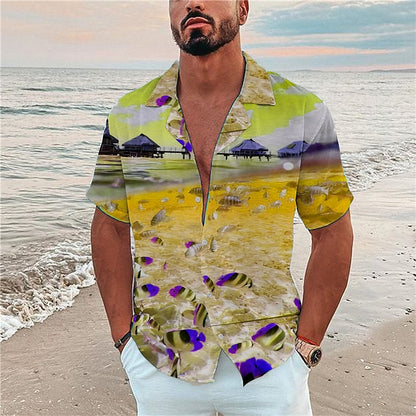 Scenery Seascape Hawaiian Shirt