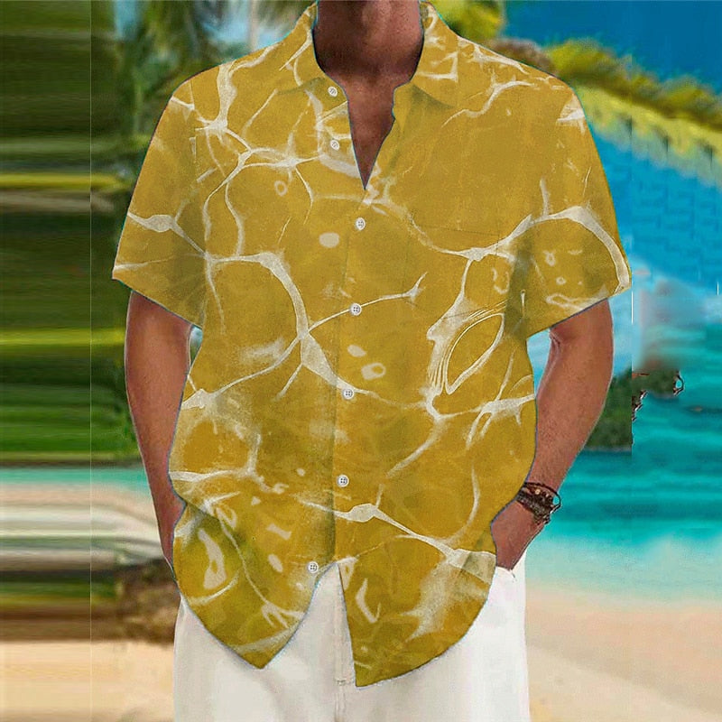 Waves Crack Aloha Shirt