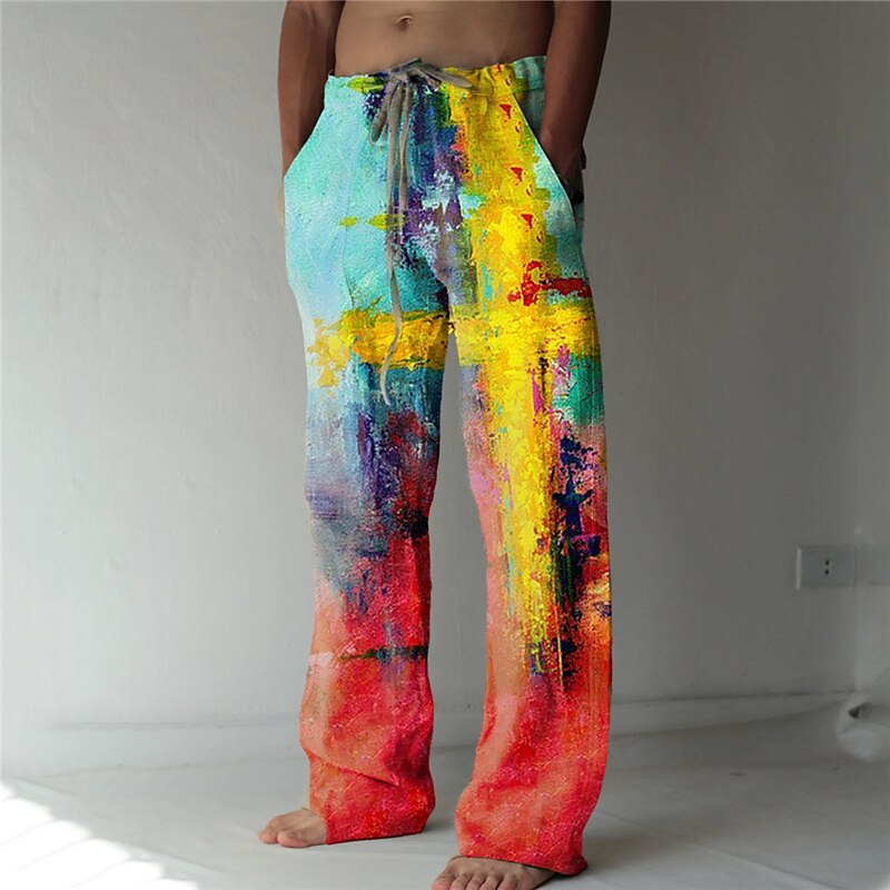 3D Printed Trousers Summer Pants