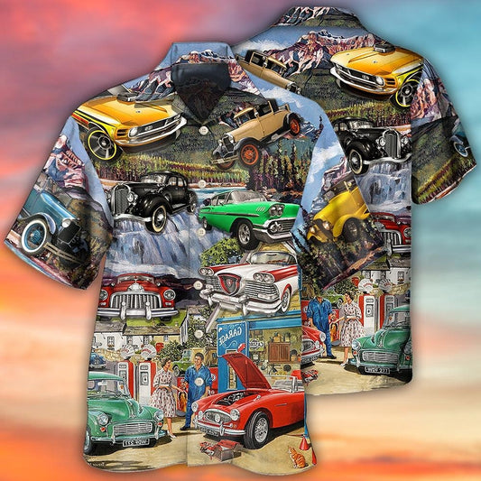 Car Summer Hawaiian Shirt