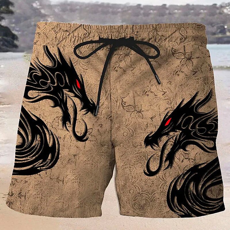 Dragon Swimming Trunks Board Shorts