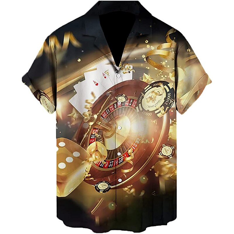 Fashion Designer Poker Shirt