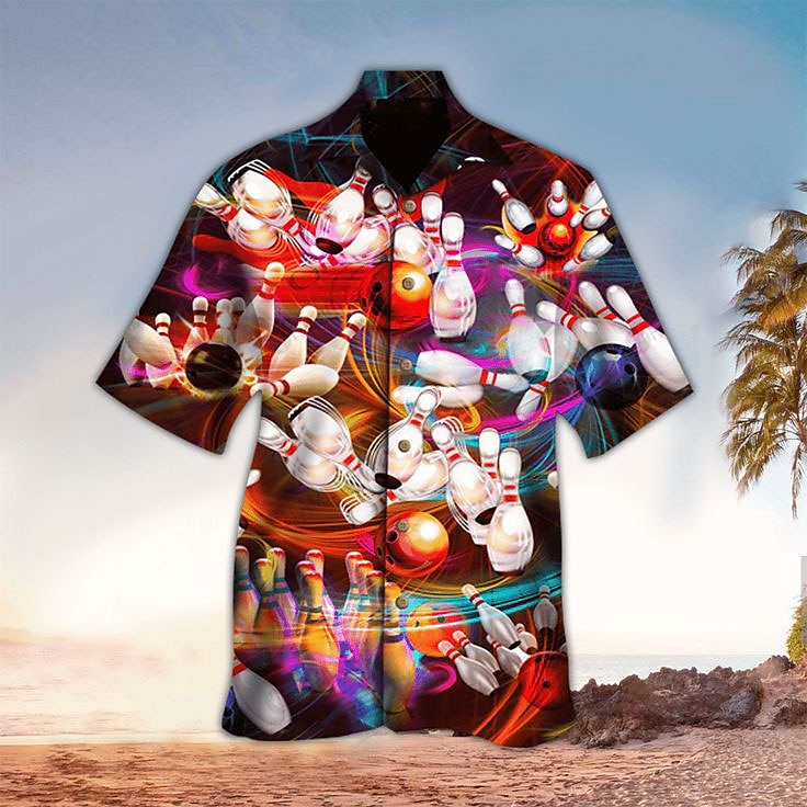 Bowling Ball Hawaiian Shirt