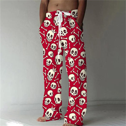 3D Colorful Printed Trousers Pants