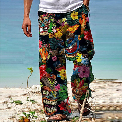 Pantalones con diseños artísticos en 3D