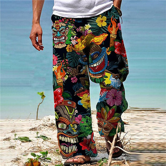 3D Artistic Designs Trousers Pants