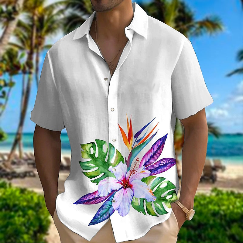 Parrot Aloha Hawaiian Shirt