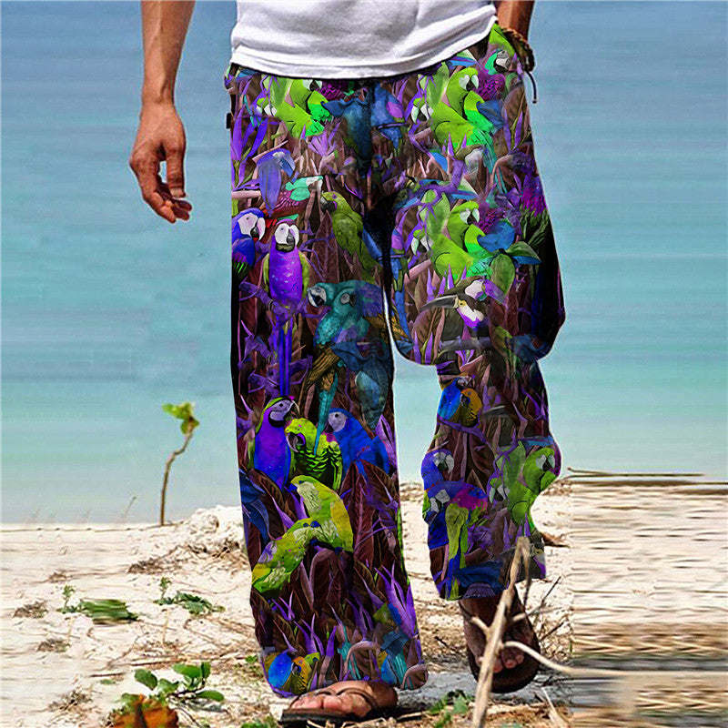 3D Artistic Designs Trousers Pants