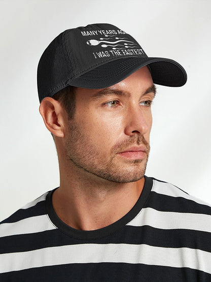 Funny 'Fastest' Quote Baseball Cap