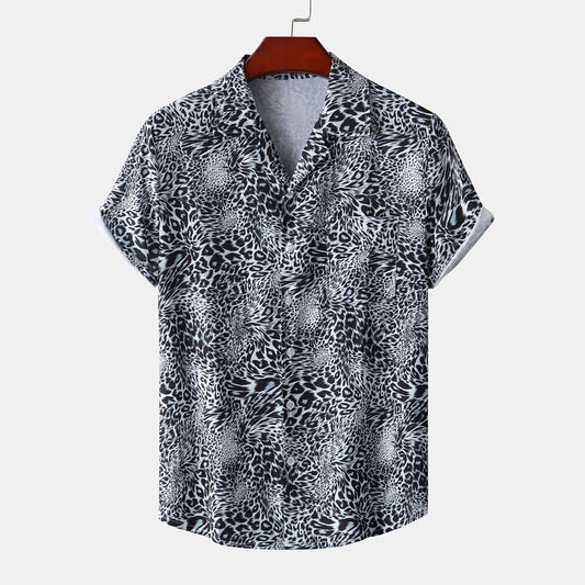 Fashion Designer Casual Leopard Shirt