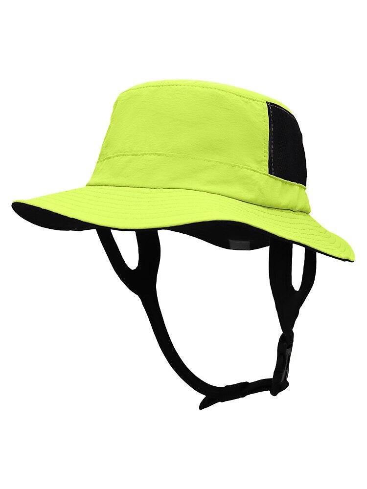 UPF50+ Waterproof Bucket Hat w/ Chin Strap