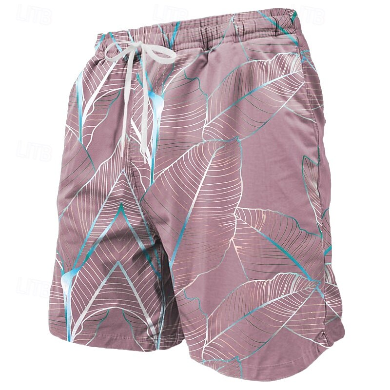 Palm Leaf Swim Trunks