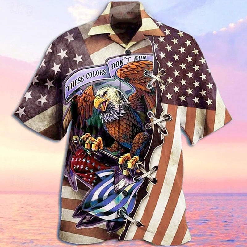 Graphic Aloha Hawaiian Shirt