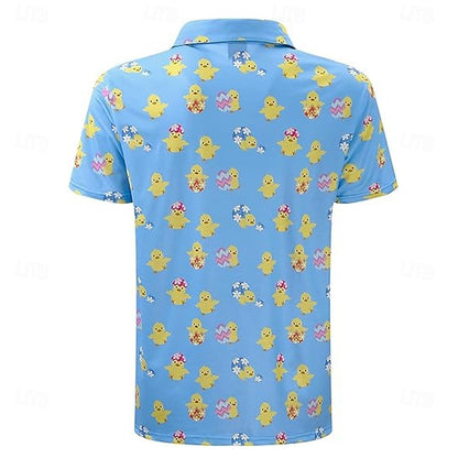 Easter Chick 3D Polo Shirt