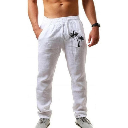 Coconut Elastic Casual Pants