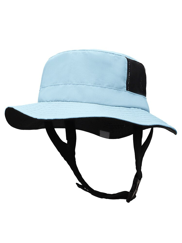 UPF50+ Waterproof Bucket Hat w/ Chin Strap