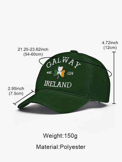 St. Patrick's Galway Shamrock Baseball Cap