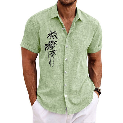 Tropical Coconut Hawaiian Shirt