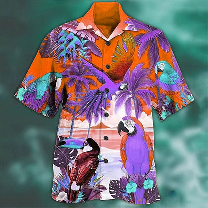 Graphic Aloha Hawaiian Shirt