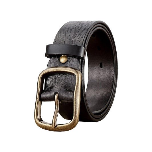 Vintage Leather Dress Belt